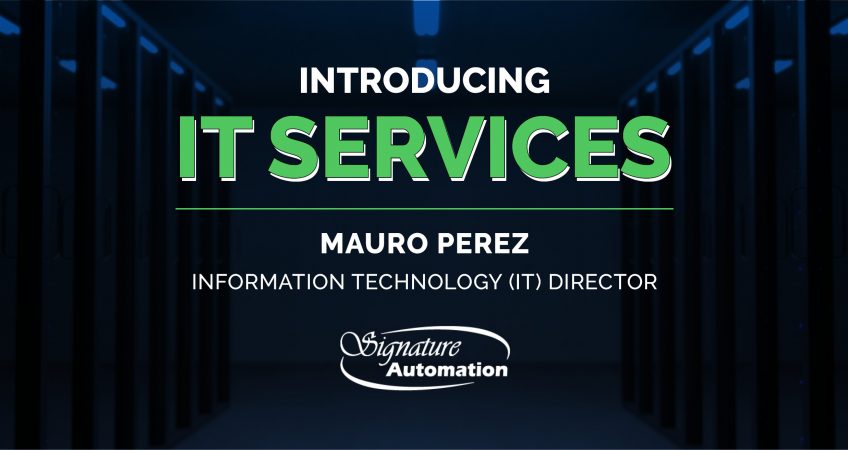 Introducing IT Services, Mauro Perez, IT Director